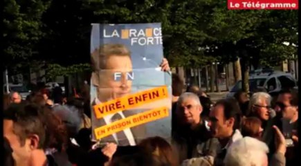 Brest. Présidentielle : klaxons, champagne et scènes de liesse pour Hollande