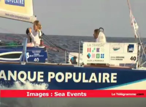 Transat Ag2r. Vacation avec Jeanne Grégoire (Banque Populaire)