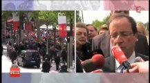 Cérémonie du 8-mai. La déclaration de François Hollande
