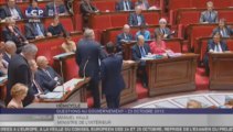 Ayrault rabat le micro de Valls à l'Assemblée