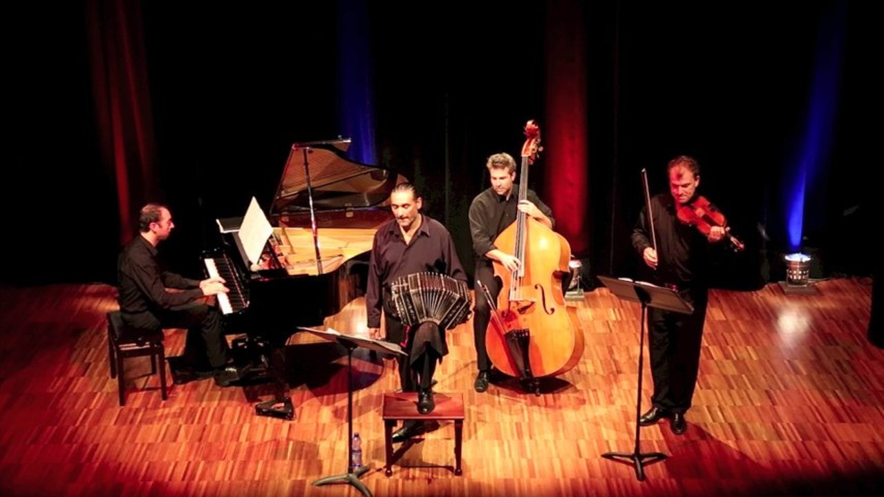 « Voyage au cœur du Tango Nuevo » - Concert du Quatuor Caliente (extraits)