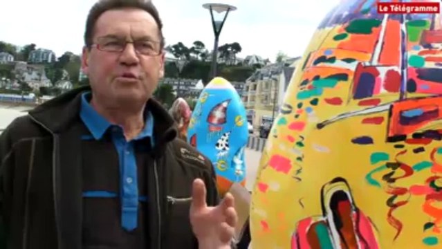 Perros-Guirec (22). Menhir Parade : Dans l'art, tout est possible