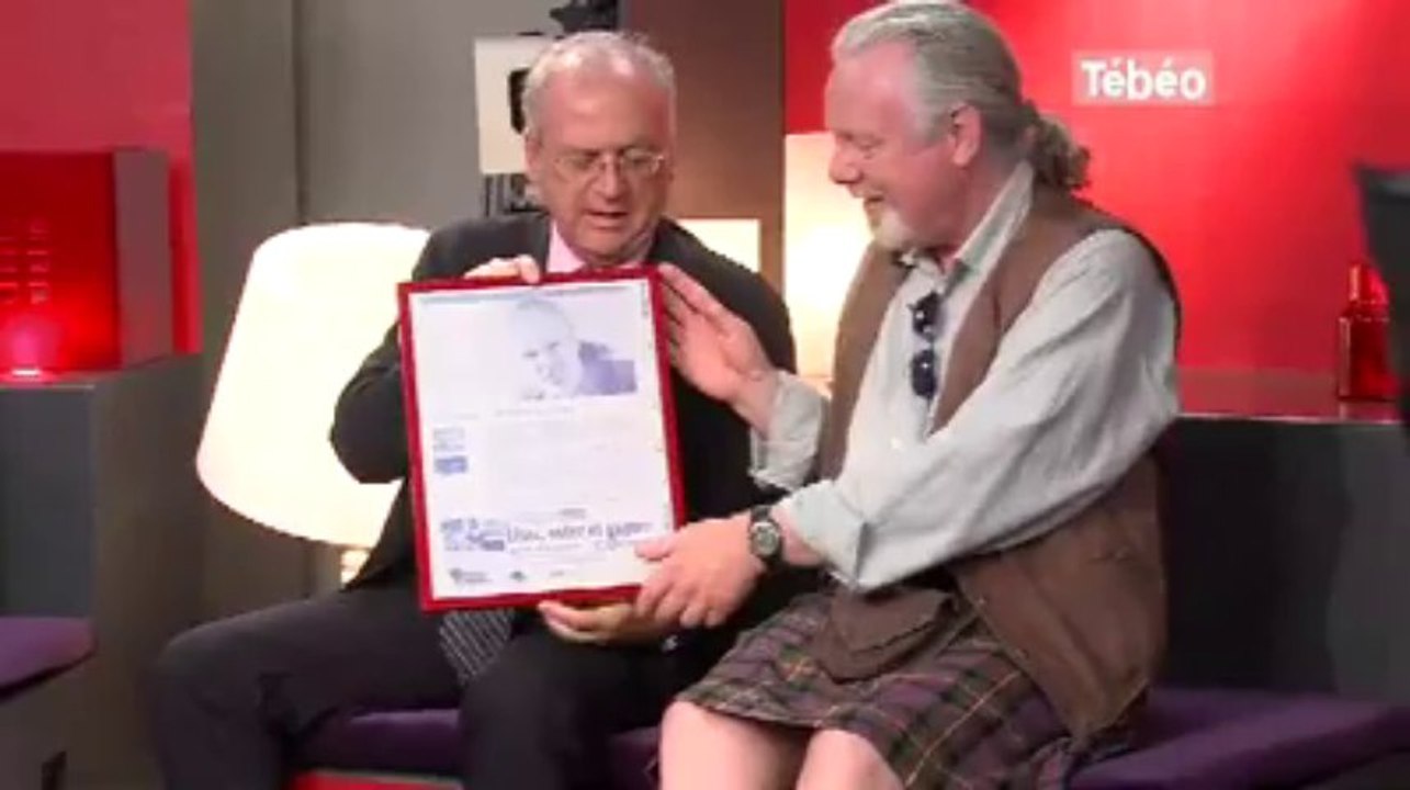 Grand Prix des lecteurs du Télégramme. Peter May récompensé sur Tébéo