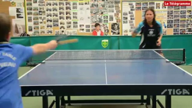 Sportive de la semaine. Isabelle Guilbault prête pour les mondiaux de ping-pong