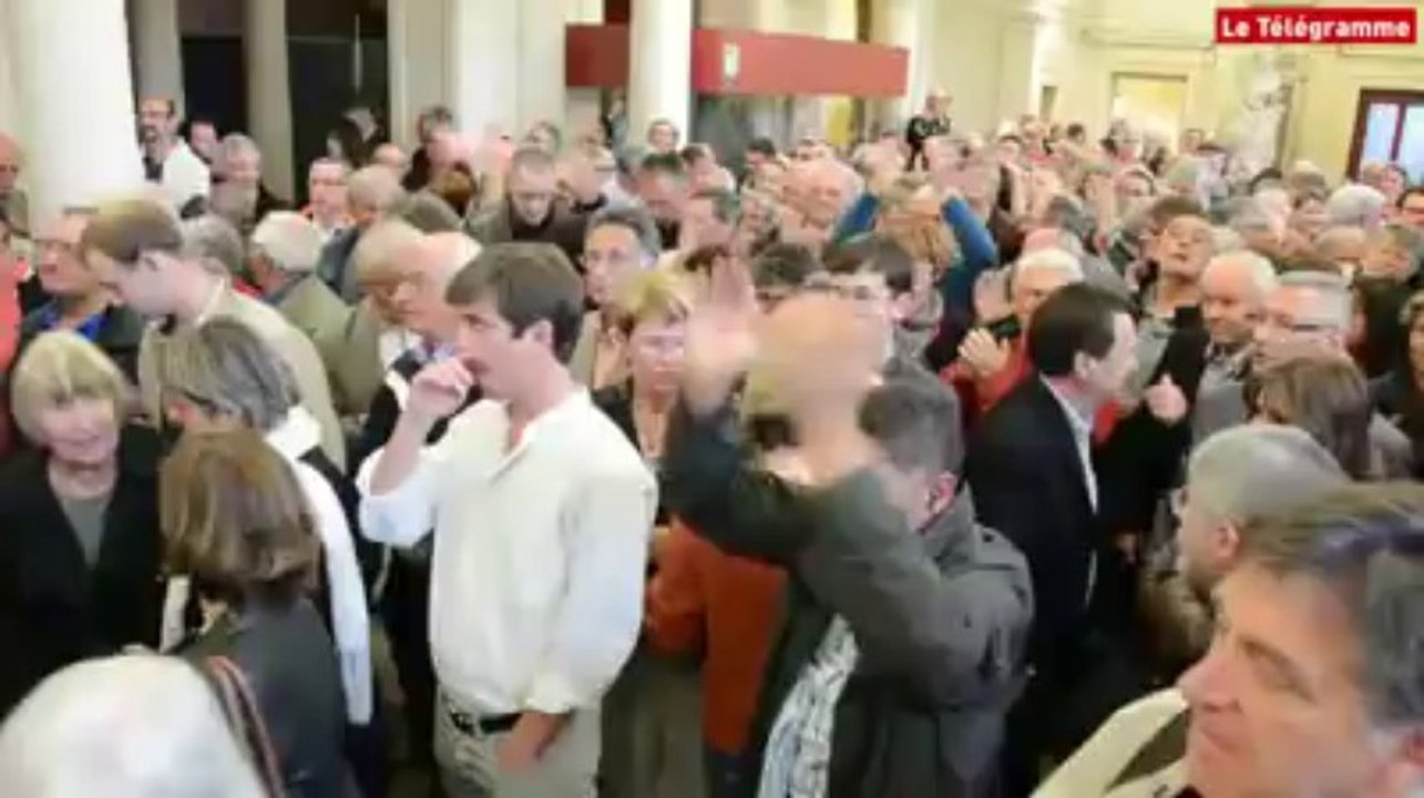 Législatives. Vannes : cris de joie à l'annonce des résultats