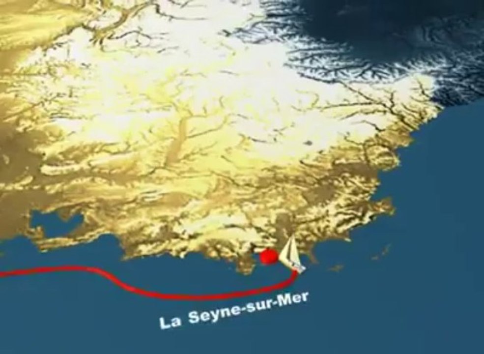 Tour de France à la voile. Le parcours en images