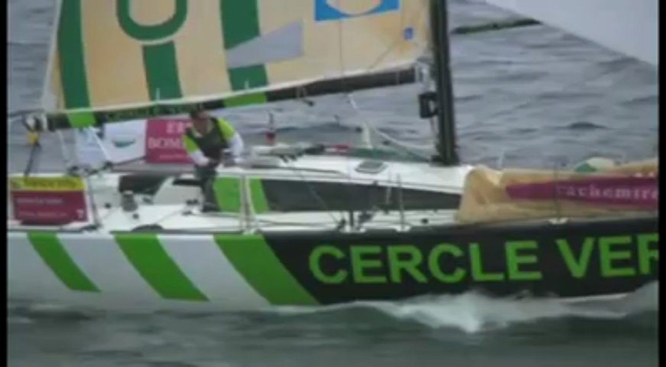 Solitaire du Figaro. Au large des côtes anglaises