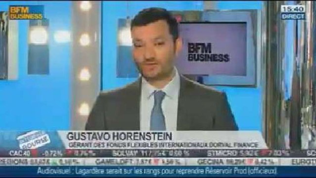 Les émergents, l'Inde et le report du tapering par la FED: Gustavo Horenstein, dans Intégrale Bourse - 23/10