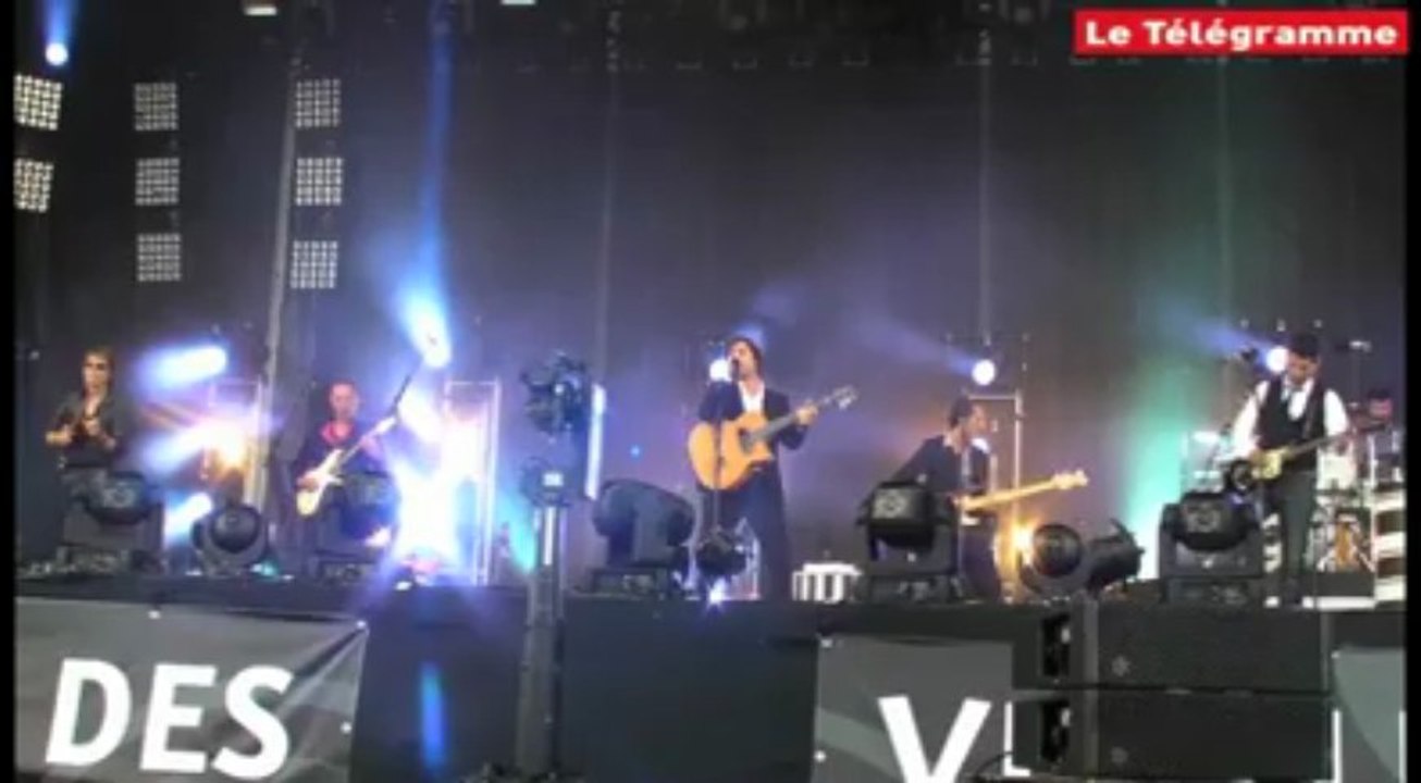 Vieilles Charrues. Jazz manouche avec Thomas Dutronc