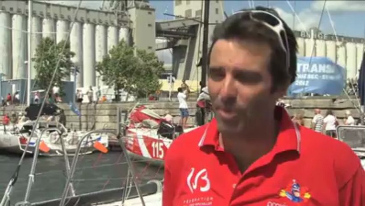 Transat Québec Saint-Malo. Les derniers préparatifs