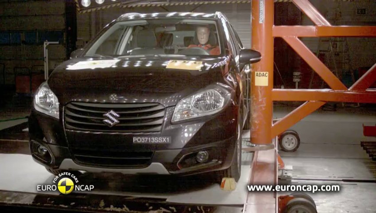 Crash-test Suzuki SX4 : vidéo EuroNCAP 2013