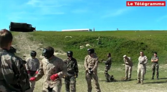 Saint-Pierre-Quiberon (56). Américains et Français s'entraînent ensemble