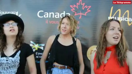 Festival interceltique. "Hay Babies" trois acadiennes de talent