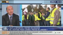 Invité de Ruth Elkrief sur BFMTV mardi, Pierre Moscovici, ministre de l’Économie et des Finances, publie “Combats: Pour que la France s'en sorte” aux éditions Flammarion. Il  est revenu sur le vote, ce mardi, à l'Assemblée sur les impôts prévus dans le bu