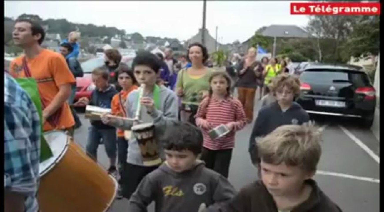 Daoulas. Manifestation contre un projet de zone d'activités