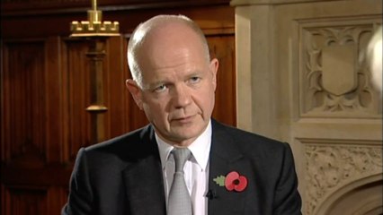 Hague speaks out on Greenpeace arrests in Russia