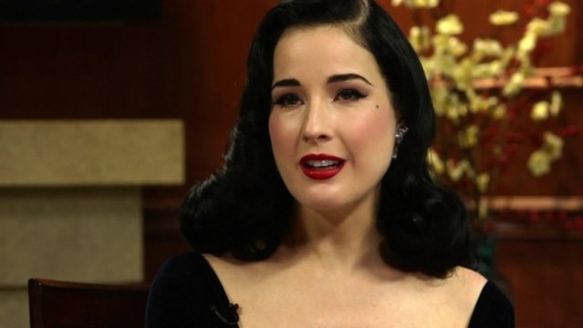 Burlesque Queen Dita Von Teese Discusses Her Love Life and Fashion Inspirations