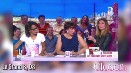 Roselyne Bachelot teste la peinture au chocolat avec Caroline Ithurbide