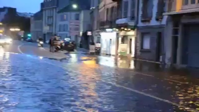 Inondations à Quimper