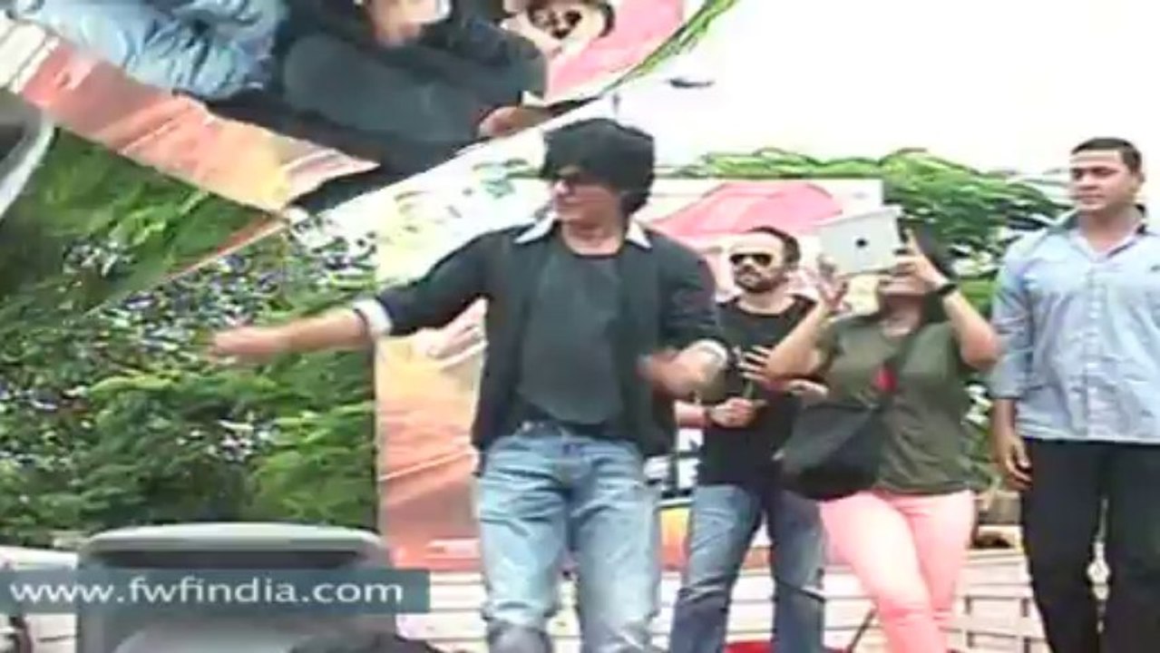 shahrukh khan at imax wadal