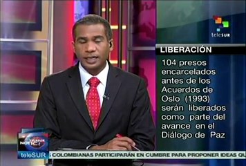 Israel anuncia la liberación del 32 presos palestinos