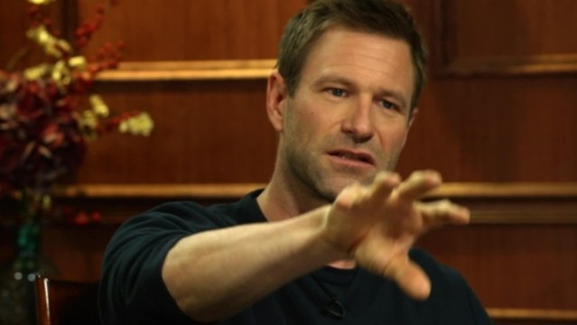 I Saw The Pain Leaving Me : Aaron Eckhart On Healing His Own Wounds