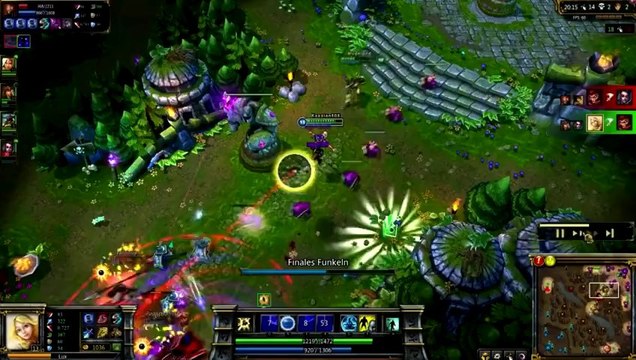 LOL FUN - You can't touch lux - league-of-legends