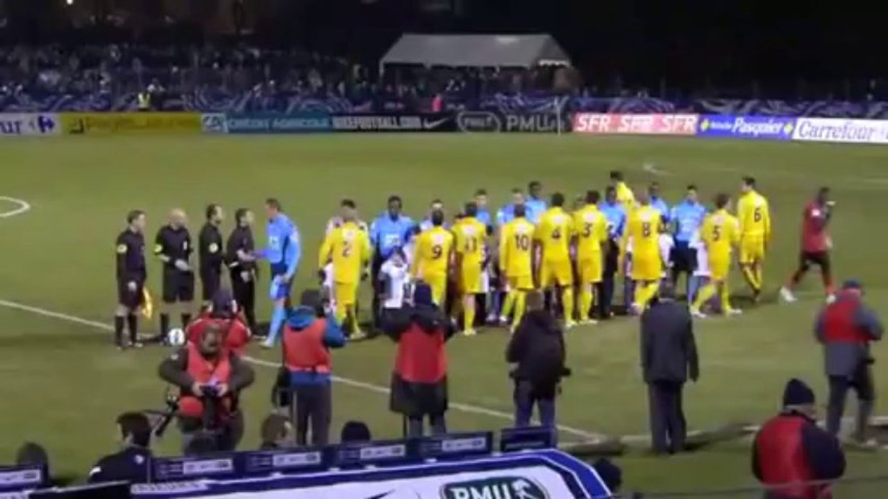 Coupe de France l'AFL (DHR) contre Le Havre (Ligue 2) 1ere mi temps