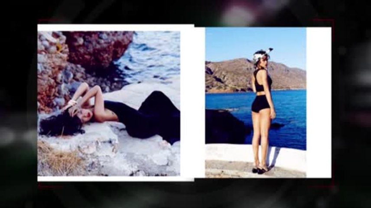 Rihanna prend des poses sexy en Grèce