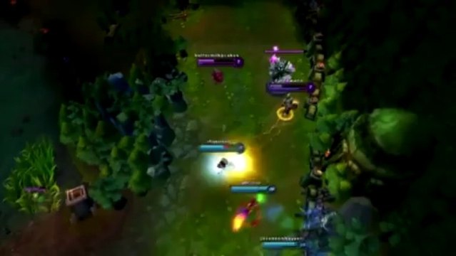 LOL FUN - Ziggs graves uncatchable botlane