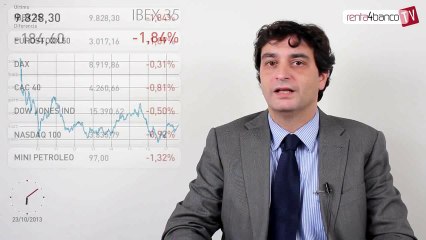 23.10.13 · Nuevas condiciones test de estrés para la banca - Comentario tras el cierre de las bolsas