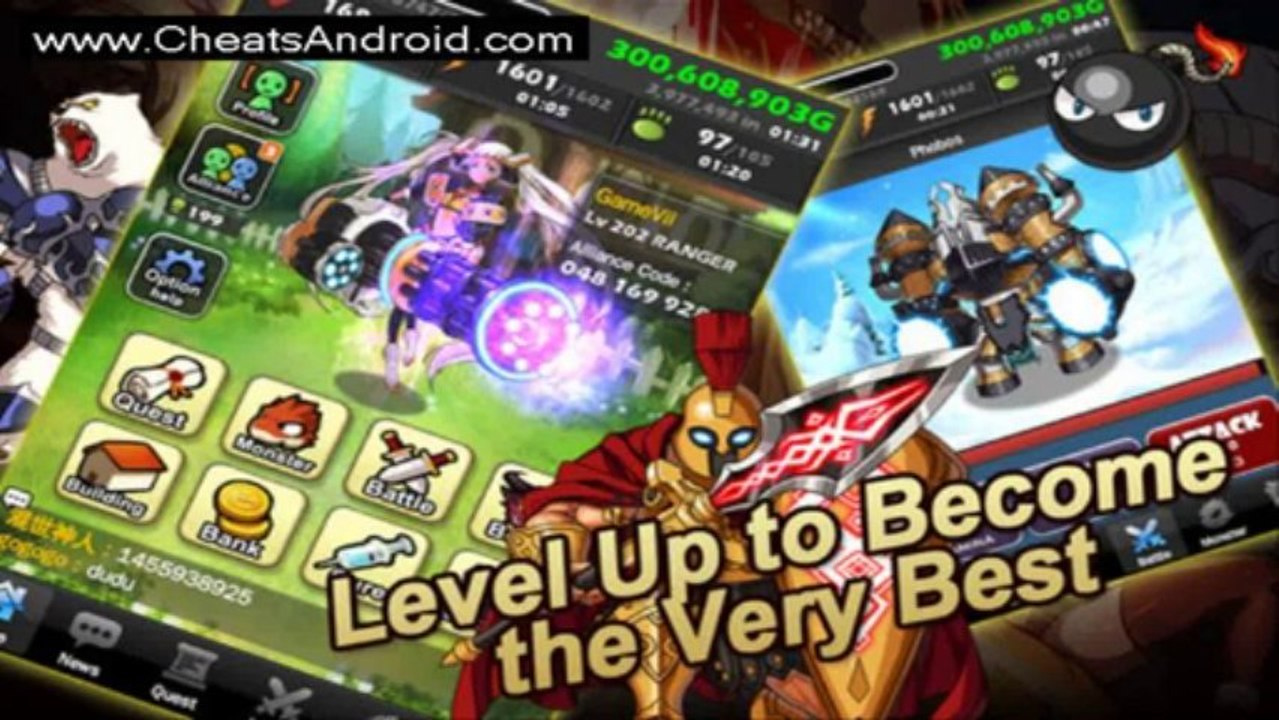 Monster Warlord Modded Hack 2013 No Survey - Android