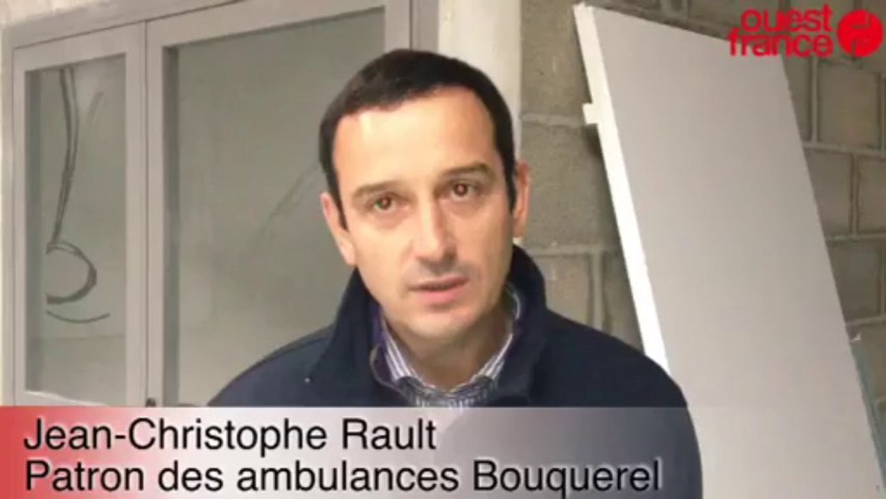 Déménagement des ambulances Bouquerel - Les ambulances quittent le centre-ville
