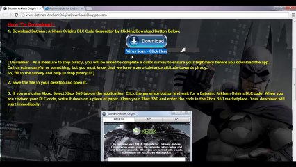 How to Get Batman: Arkham Origins Full Game Activation Key Free - Tutorial
