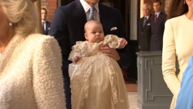 Royal collections expand for Prince George's christening
