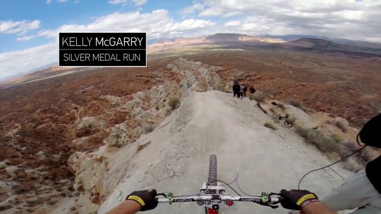 Backflip Over 72ft Canyon - Kelly McGarry Red Bull Rampage 2013