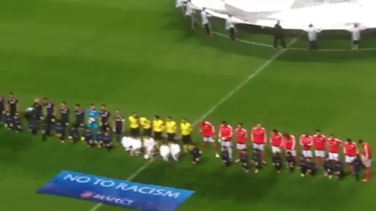 Μπενφίκα - Ολυμπιακός, η είσοδος των ομάδων