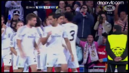 Gol Cristiano, Real Madrid 1-0 Juventus