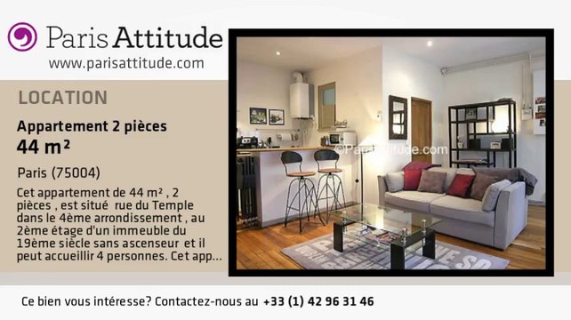 Appartement 1 Chambre à louer - Centre George Pompidou, Paris - Ref. 7209