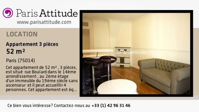 Appartement 2 Chambres à louer - Alésia, Paris - Ref. 7345
