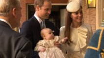 Baby Prince George christened in private ceremony