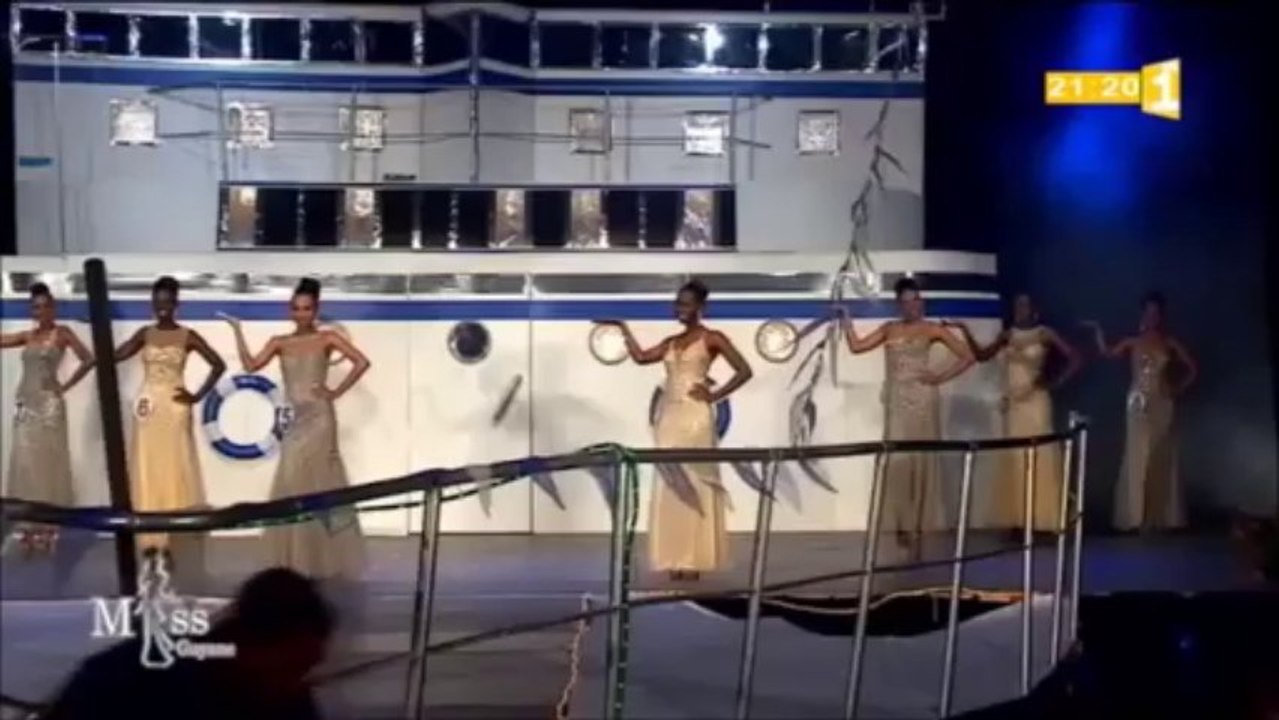 Miss guyane tenue de soirée