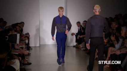 Style.com Fashion Shows - Calvin Klein Collection Spring 2014 Menswear