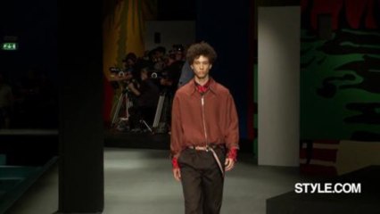 Style.com Fashion Shows - Prada Spring 2014 Menswear