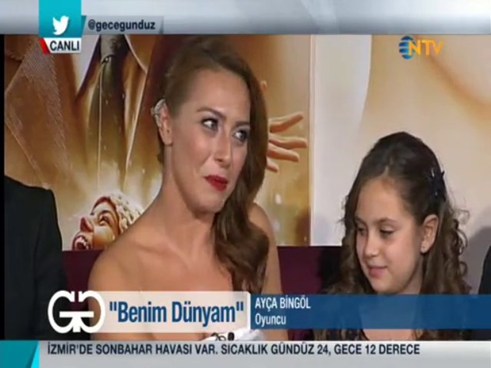 Ayça Bingöl "Benim Dünyam Gala" NTV Gece - Gündüz 1.Parça