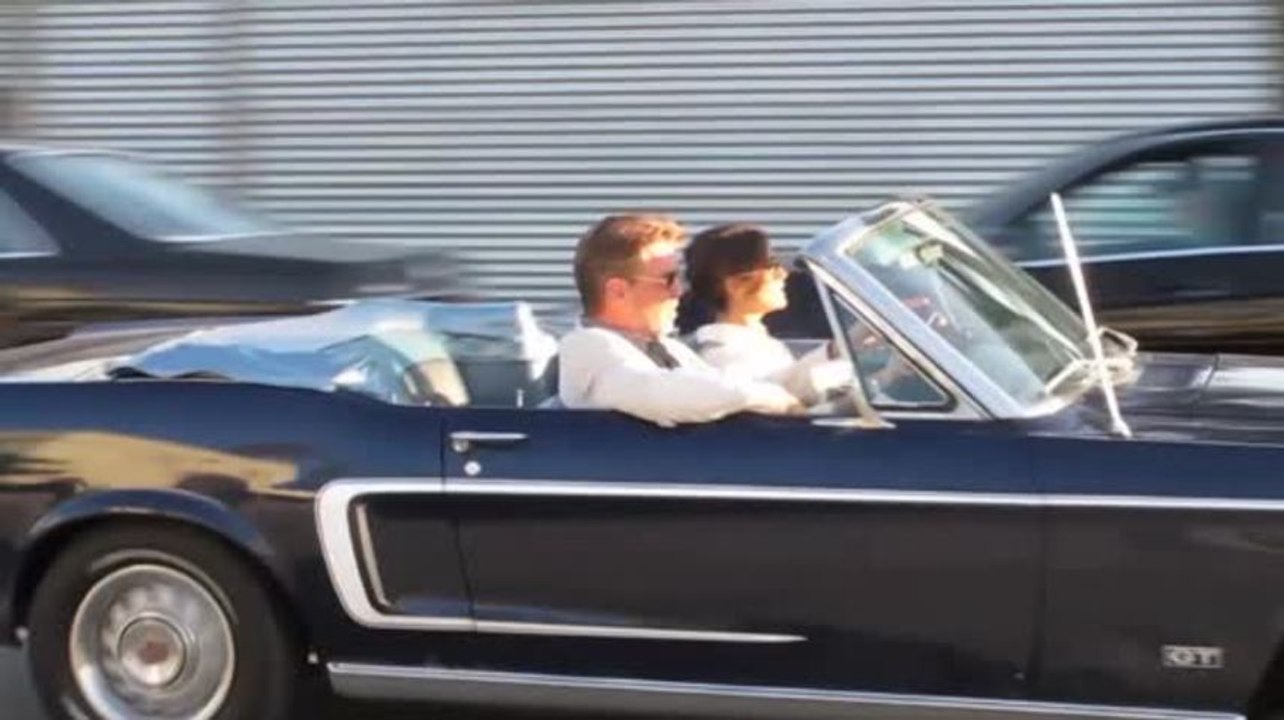 Pearce Brosnan and Salma Hayek Film 'How to Make Love Like an Englishman'