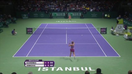 Jankovic shocks Azarenka