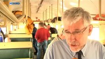 Schaaktoernooi in rijdende stoomtrein - RTV Noord