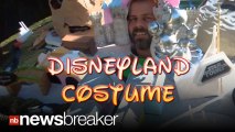 DISNEYLAND COSTUME: Dad Recreates Theme Park For His Head to Wear on Halloween