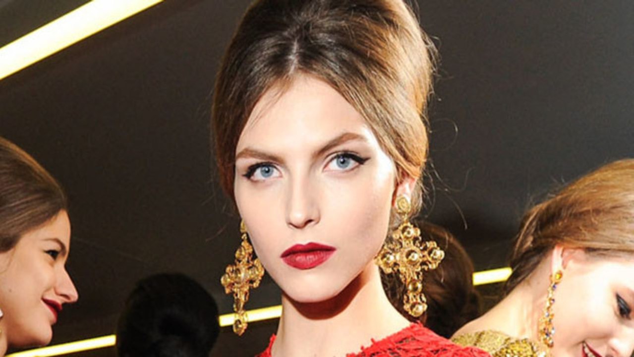 Style.com Backstage Beauty - Dolce & Gabbana Fall 2013 Backstage Beauty with Pat McGrath